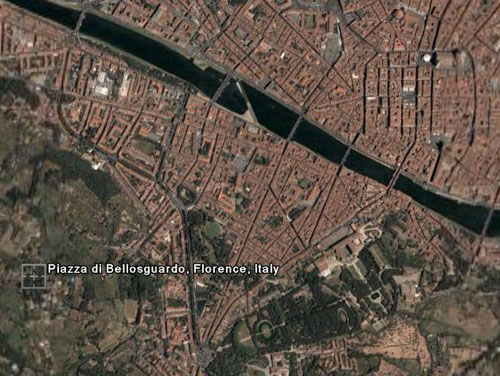 Karte Florenz